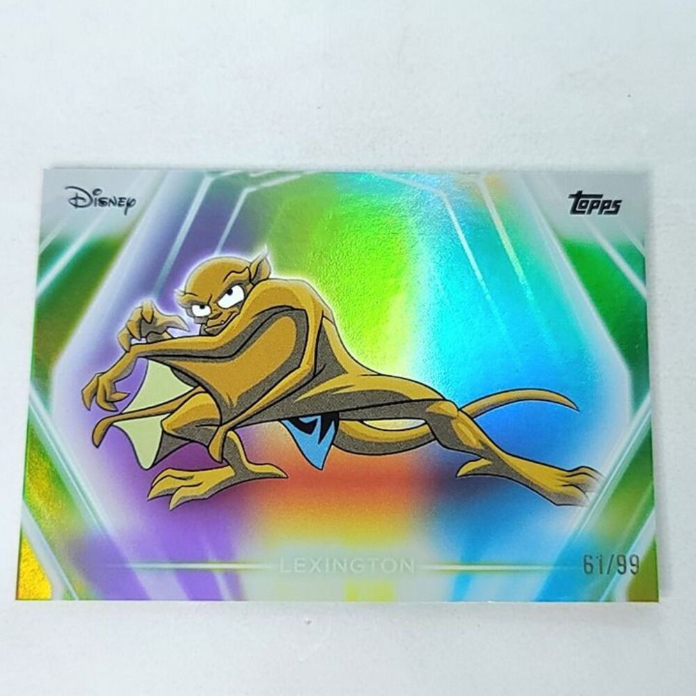 Lexington Topps 2026 Disney Neon Holo Parallel Refractor Limited 61/99